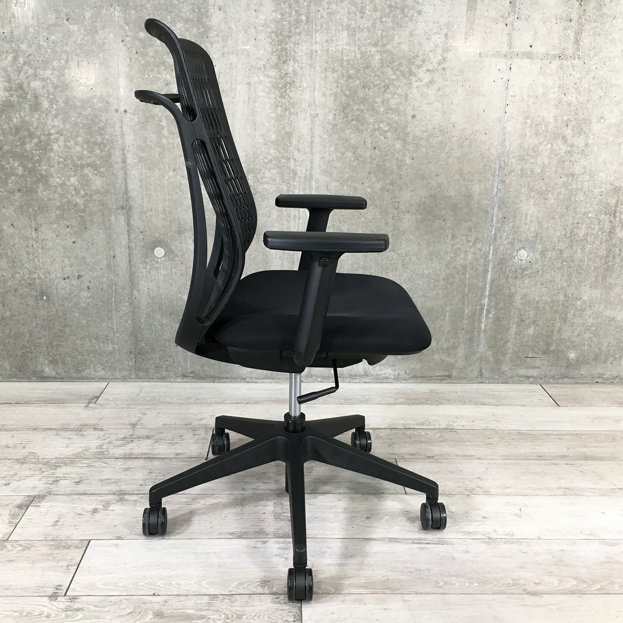中古】AJチェア ウチダ/UCHIDA 肘付ハイバックチェア 393151 - 中古 