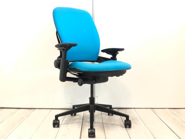 中古】リープV2 LEAP-10100 Steelcase/スチールケース 肘付ハイバック