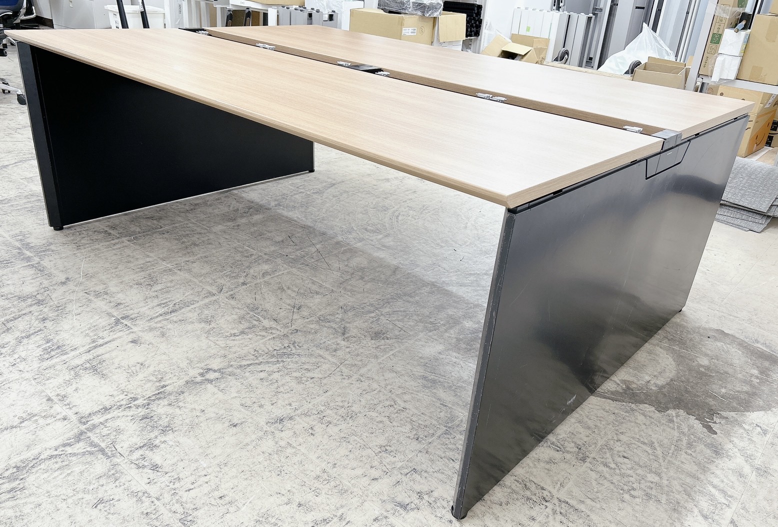 【幅2000mm】【状態要考慮】レイアウト変更必須アイテム！大人気フリアドデスク※単体タイプ＆天板木目カラー◆オカムラ製（MK38）【RP】
                        プロユニットフリーウェイ
                                    中古
            