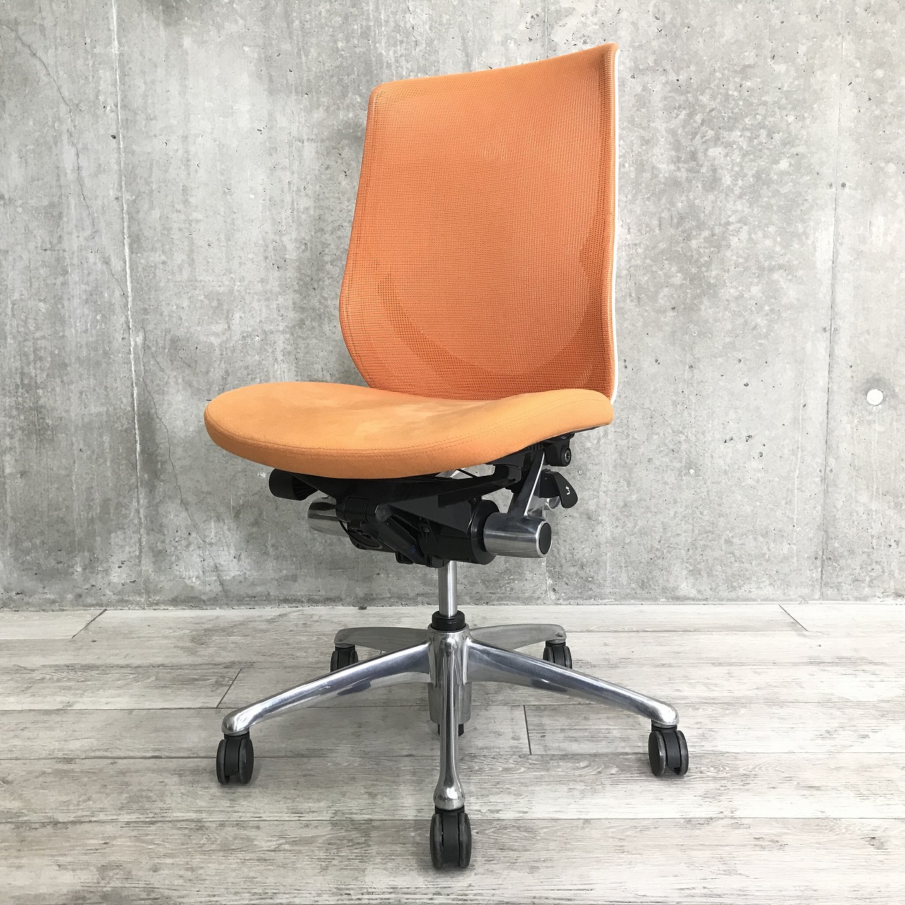 中古】ゼファー（メッシュ） CY95GTFHT4 オカムラ/okamura 肘無 