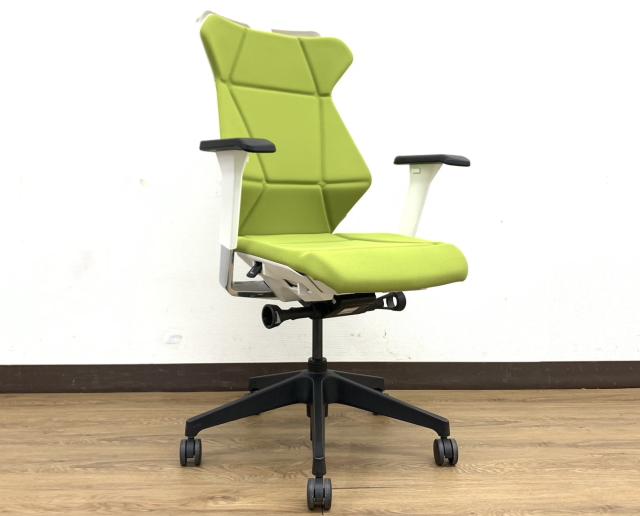 【中古】フリップフラップチェア イトーキ/ITOKI 肘付ハイバックチェア 394271
