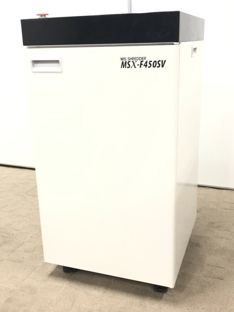 【セキュリティ万全！スパイラルカット方式！】明光商会製　MSX-F450SV
                        MSXシリーズ
                                    中古
            