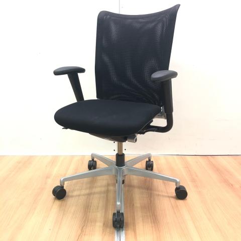 中古】プラオαチェア KE-537CH-Z5T1T1 イトーキ/ITOKI 肘付