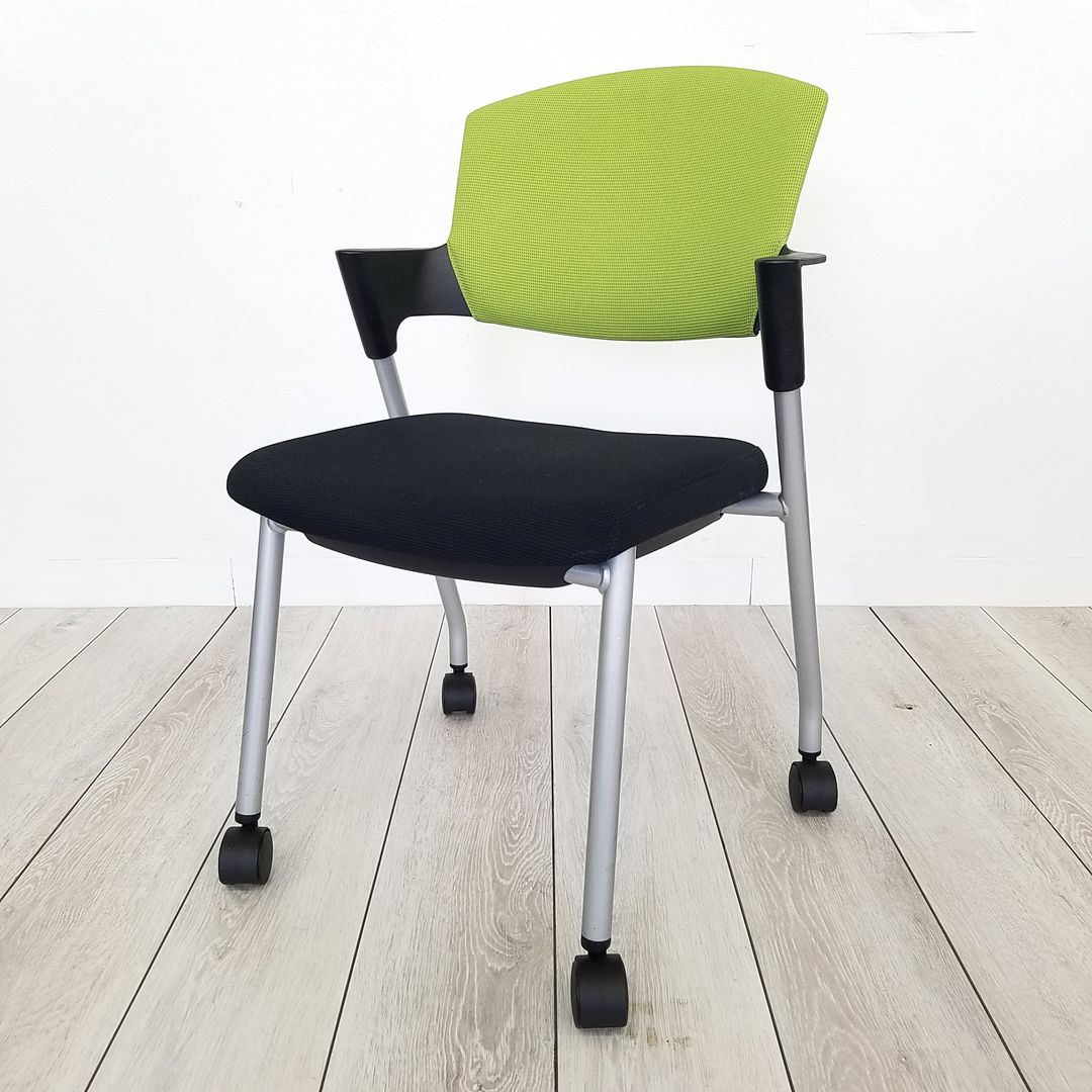 【40脚限定】人気定番商品入荷！中古　スタックチェア　スタッキングチェア　ミーティングチェア　コクヨ　オフィス 　グリーン
                        
                                    中古
            