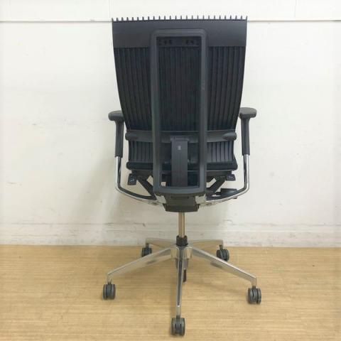 【中古】スピーナチェア（エラストマー） KE-767GP-Z9T1T1 イトーキ/ITOKI 肘付ハイバックチェア 396190