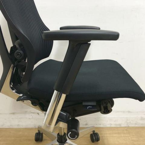 【中古】スピーナチェア（エラストマー） KE-767GP-Z9T1T1 イトーキ/ITOKI 肘付ハイバックチェア 396190