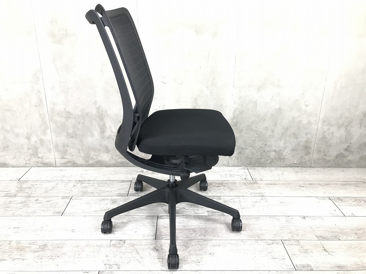 ヴィスコンテチェア オカムラ/okamura 肘無ハイバックチェア 中古】ヴィスコンテチェア オカムラ/okamura 肘無ハイバックチェア