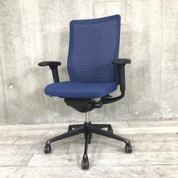 中古】コーラルメッシュ CQ86BW オカムラ/okamura 肘付ハイバック 