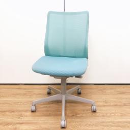 ＯＡチェア　ハイバック　オカムラ　フルーエント　ブルー　メッシュ　【２０１７年製品】　【在庫入替】