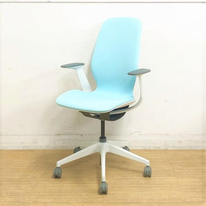 中古】SILQ Steelcase/スチールケース 肘付ハイバックチェア 中古】SILQ Steelcase/スチールケース 肘付ハイバックチェア