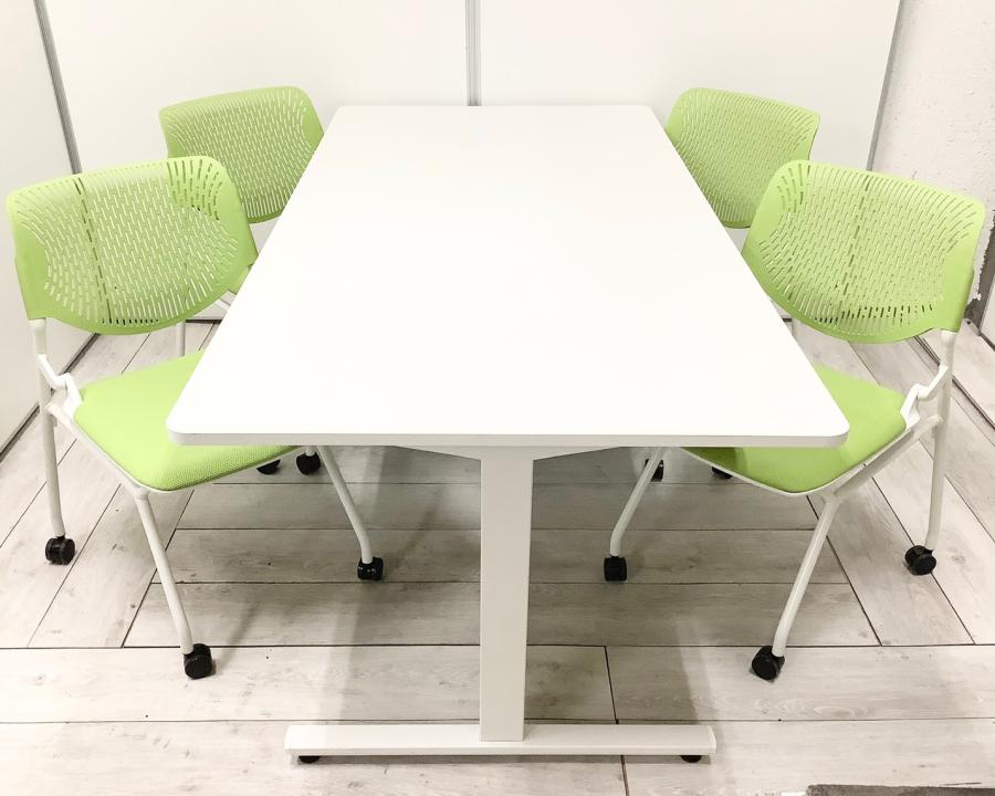 【テーブル＆チェア（4脚）＝1セット】大人気／定番　◆DC  ＆ ◆Runa／ルナ ※横浜本店撮影画像※
                        DCシリーズ
                                    中古
            