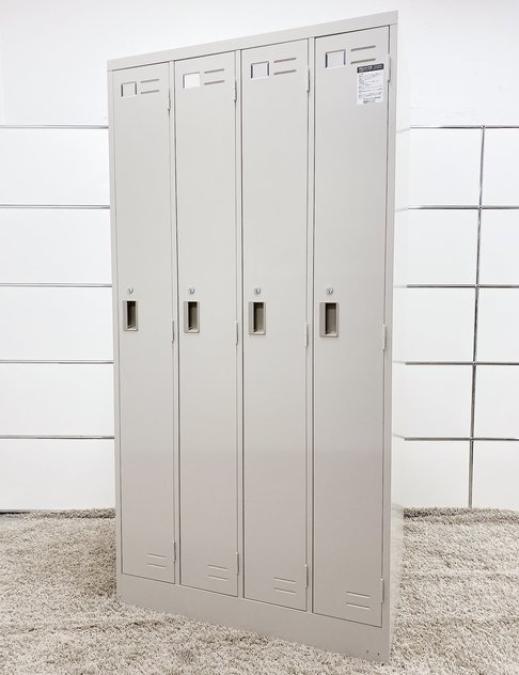 中古】LKロッカー LK-4F1C コクヨ/KOKUYO 4人用更衣ロッカー 398309 