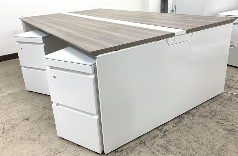 【幅2400mm】レイアウト変更必須！大人気フリアドデスク＆ワゴン4台セット※天板プライズウッドミディアムカラー◆オカムラ製（MX62）【RP】
                        プロユニットフリーウェイ
                                    中古
            