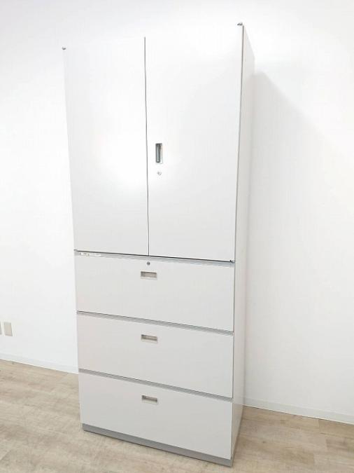 【定価約17万円】【両開き書庫と3段ラテラル書庫の書庫セットの入荷です】■イトーキ　シンライン　書庫セット
                        シンライン
                                    中古
            