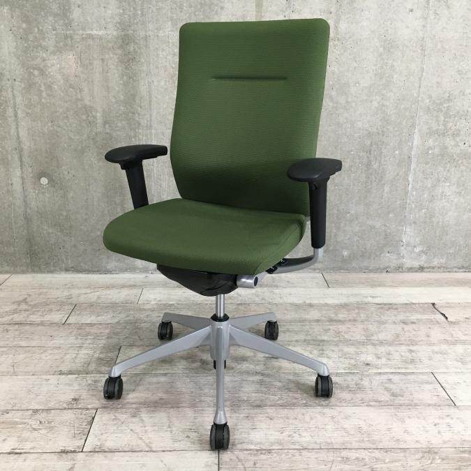 (緊急入荷)オカムラ製/コーラルチェア　オフィスを明るくするグリーン色！
                        コーラルチェア
                                    中古
            