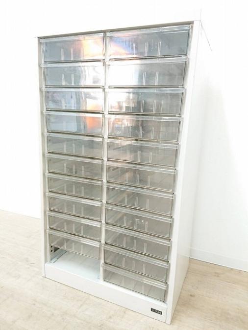 【定価約13万円】【訳あり】【2列11段のクリスタルトレイの入荷です】■イトーキ　クリスタルトレイ
                        その他シリーズ
                                    中古
            