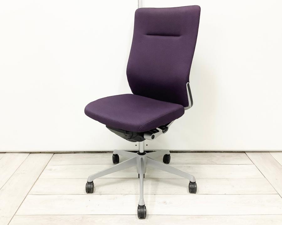 【希少カラーの高級チェアが入荷！】オカムラ　コーラル　パープル　ハイバック　肘無し　　【専門業者にてクリーニング済み！】
                        コーラルチェア
                                    中古
            