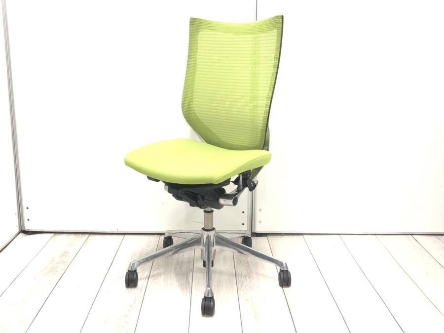 【ロット入荷！】人間工学が生み出す快適な座り心地！オカムラ製の人気高級チェア！■オカムラ/バロン/ライムグリーン
                        バロンチェア
                                    中古
            