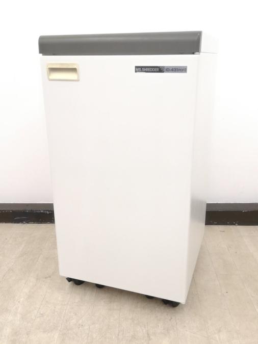 【パワフル！最大45枚細断！】■業務用クロスカットシュレッダー　明光商会　MS-ID431PCF　
                        IDシリーズ
                                    中古
            