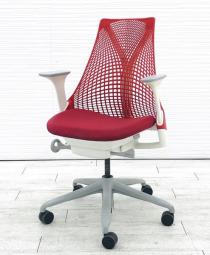【2脚入荷】HermanMiller(ハーマンミラー)/SAYL Chair(セイルチェア)　中古　デザイナーズ　テレワーク　在宅ワーク　リモートワーク　前傾　姿勢　チルト　レッド