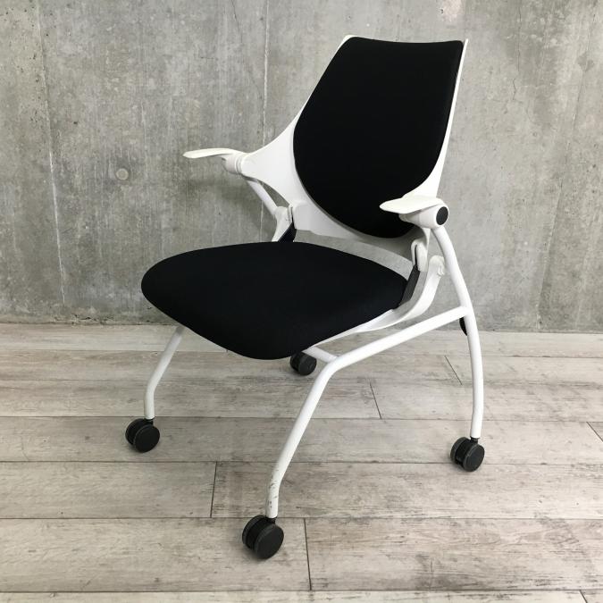 【揃います！】イトーキ(ITOKI)製 イプサチェア ■ミーティングチェアでは珍しい「フィット＆フリー」構造で座りやすい！[ネスタブル]
                        イプサ
                                    中古
            