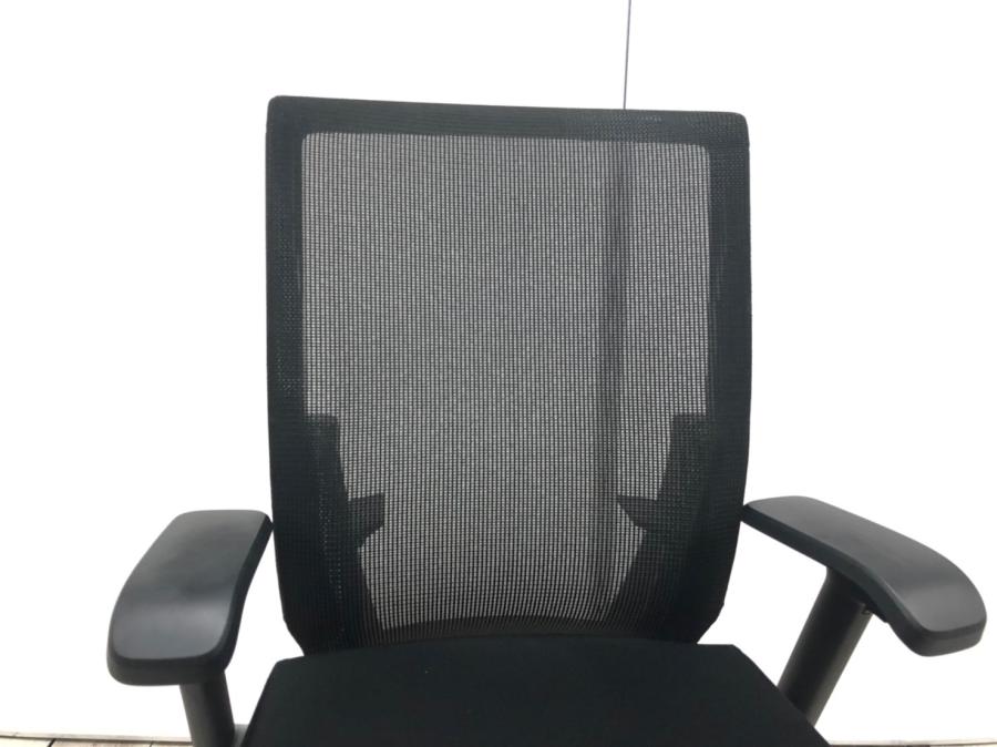 中古】ヴェントチェア KE-867JB-Z5T1 イトーキ/ITOKI 肘付