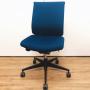 チェア　椅子　ブルー　コクヨ　ウィザード３　肘無　ホワイトシェル　ランバーサポート　２０２０年製品