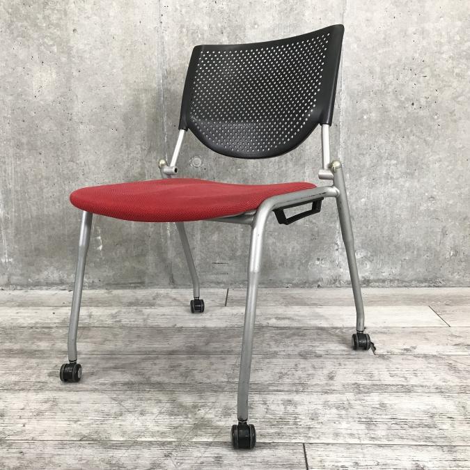 定番、売れ筋ミーティングチェア！　オカムラ/プロスタック/ブルー
                        プロスタック
                                    中古
            
