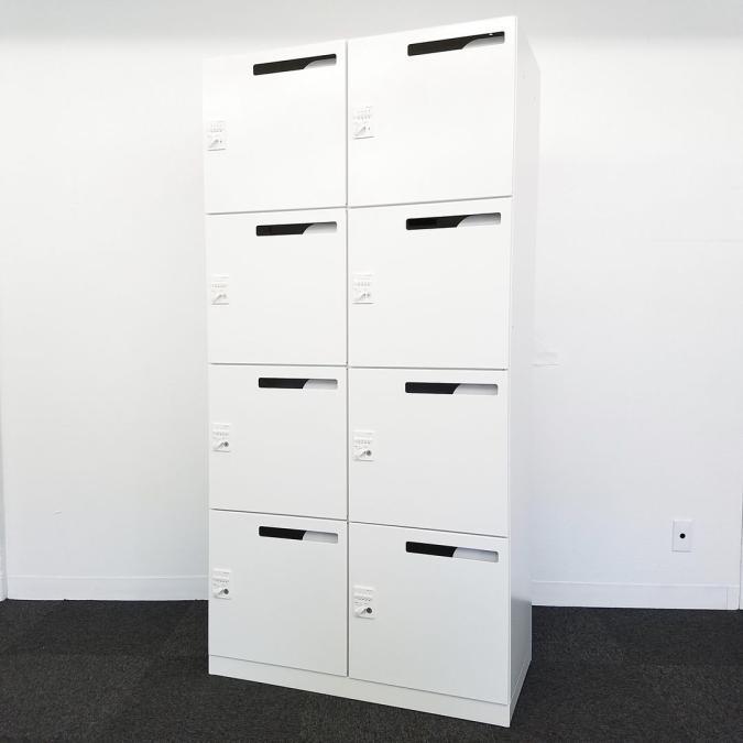 コクヨの8人用パーソナルロッカー入荷！中古　ロッカー　オフィス　メールロッカー　パーソナル　投函口付き　KOKUYO　EDIA　ダイヤル錠
                        エディアロッカー
                                    中古
            
