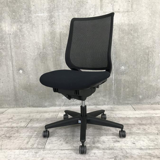 【大人気ブラックメッシュチェア！】コクヨ（KOKUYO）ミトラチェア　メッシュ仕様　■色：ブラック　肘無し
                        ミトラシリーズ
                                    中古
            