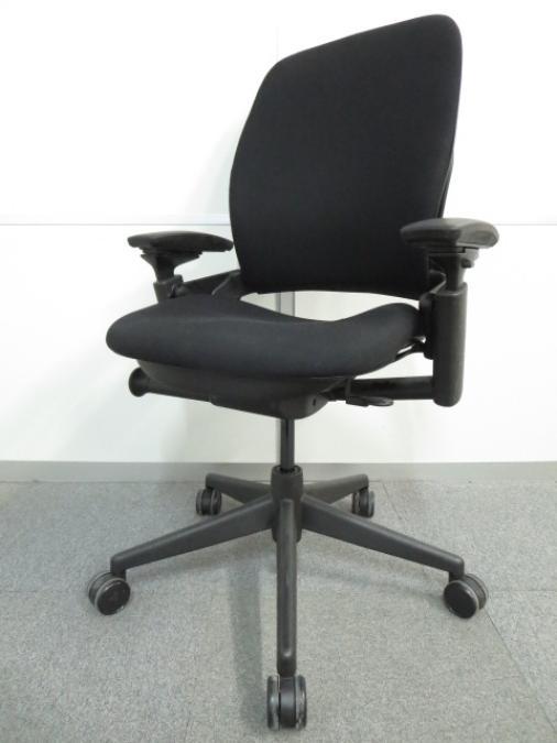 中古】リープV2 Steelcase/スチールケース 肘付ハイバックチェア 