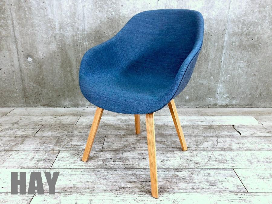 【展示品】HAY/ヘイ　アバウト ア チェア AAC123 ダイニングチェア　ウッドレッグ　ブルー　デンマーク　北欧　CIBONE/シボネ
                        アバウト ア チェア
                                    中古
            