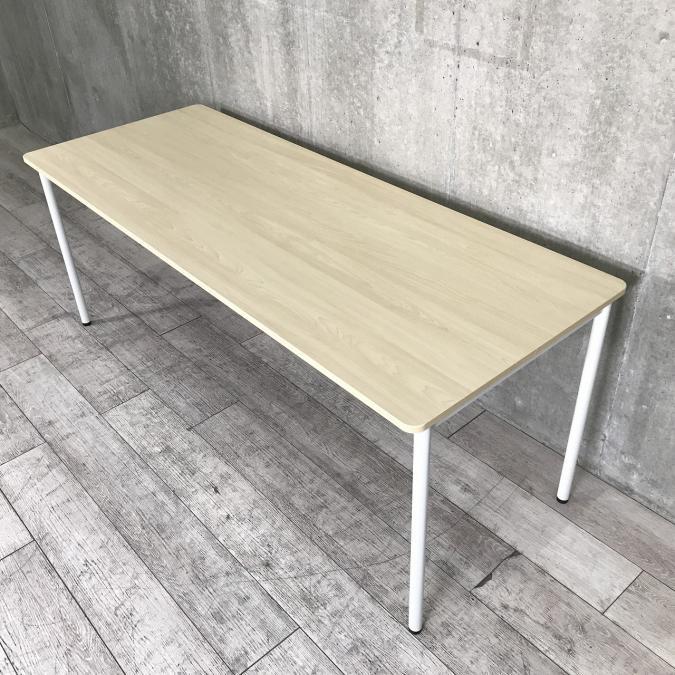 【１台入荷！】細長～い会議テーブル入荷！作業台としもご利用いただけます！■テーブル/ナチュラル/幅1800mm
                        その他シリーズ
                                    中古
            