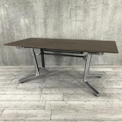 【洗練された上質なデザイン！】■イトーキ製　会議用テーブル　W1800×D900mm　DFシリーズ　ファインウォールナットD