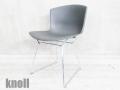 Knoll/ノール　Bertoia Collection 　Plastic Side Chairベルトイア プラスティック サイドチェア　ミディアムグレー　正規品