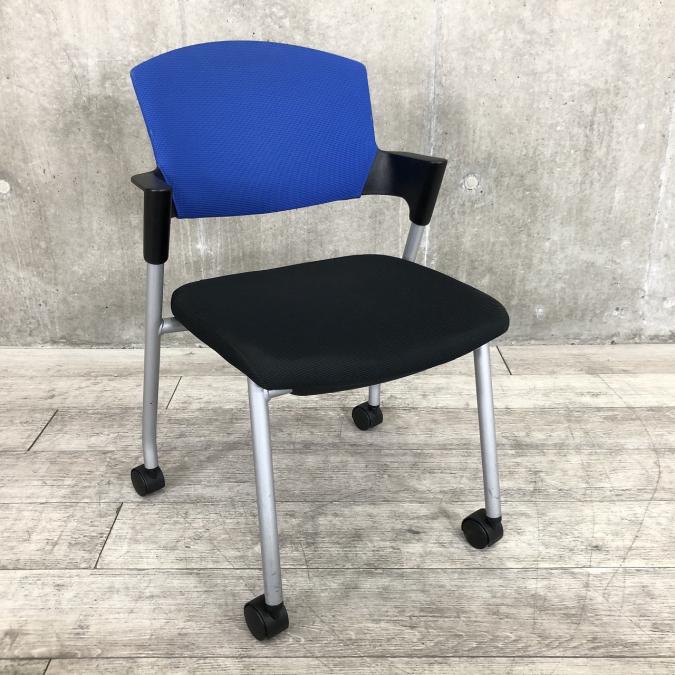 コクヨ製　スタッキングチェア【キャスター付】　■ブラック　■【KOKUYO】プロッティ【Protty】
                        プロッティチェア
                                    中古
            