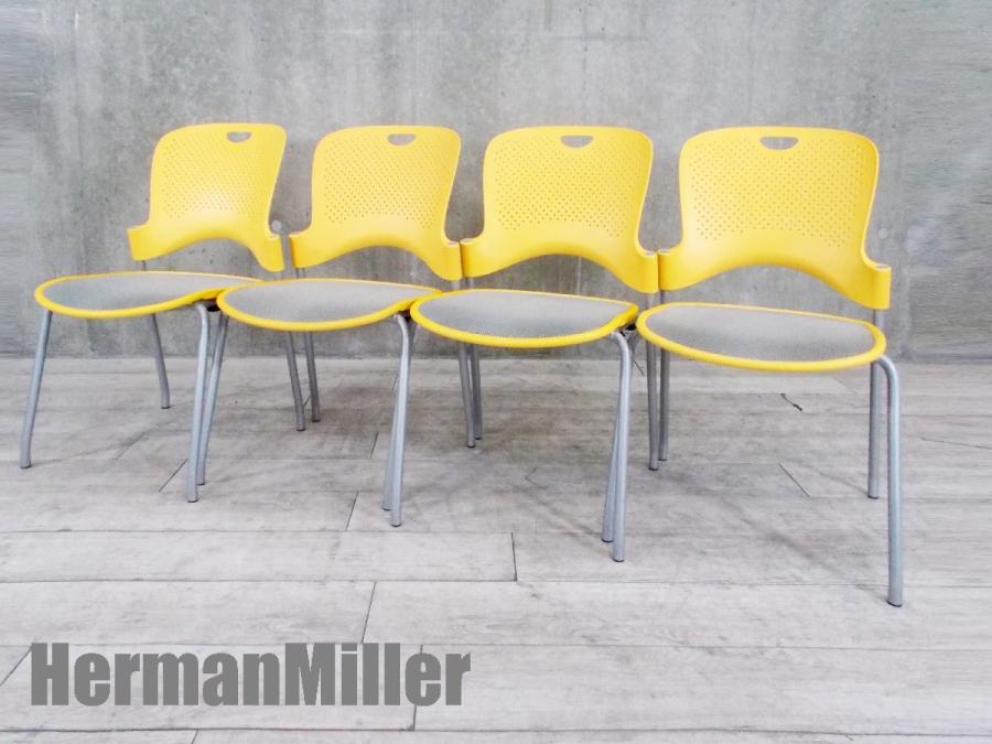 ハーマンミラー ケイパースタッキングチェア 美品中古 中古】ケイパー Herman Miller/ハーマンミラー スタッキング
