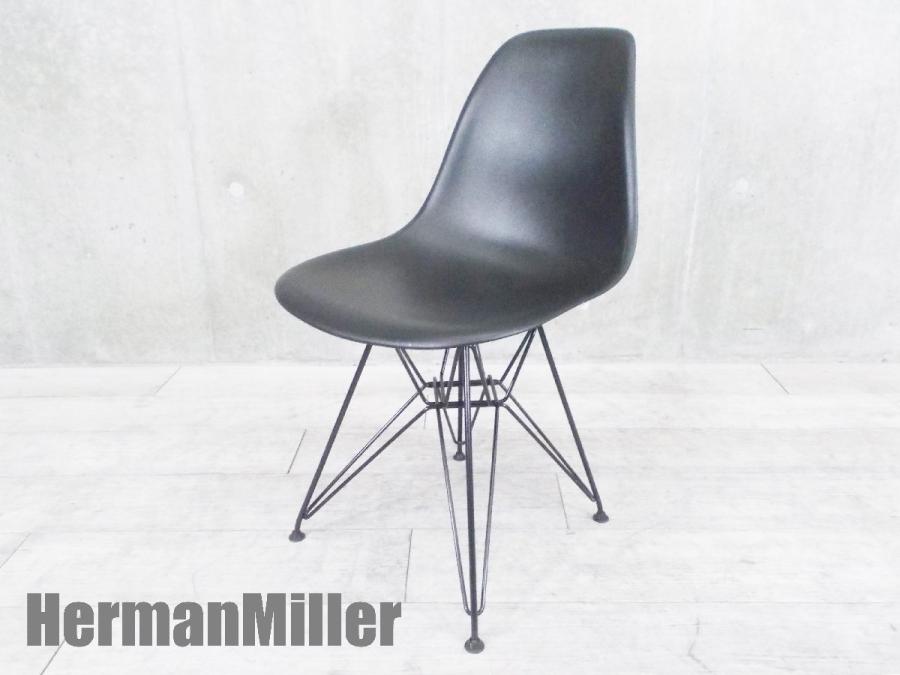 HarmanMiller DSR サイドシェルチェア エッフェルベース 黒 1 シェルサイドチェア DSR / ブラックHerman Miller（ハーマン