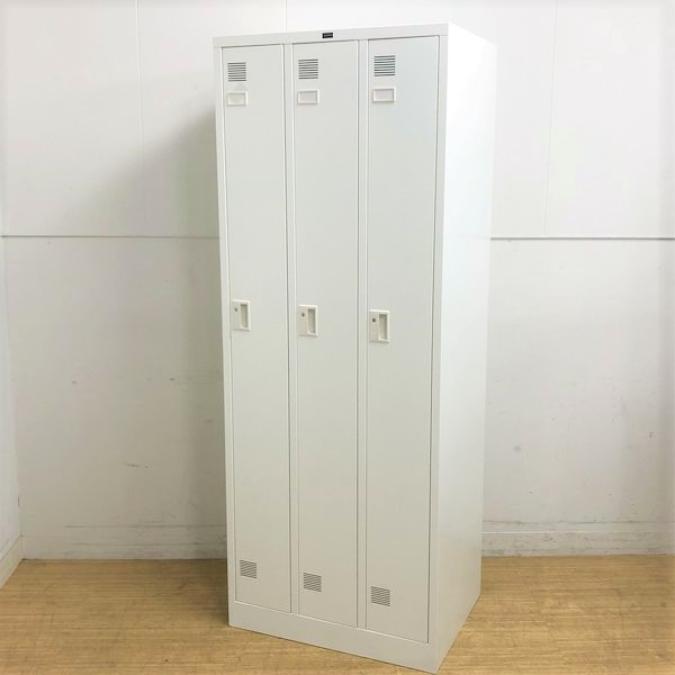 中古 内田洋行 3人用ロッカー 3人ロッカー 3人ロッカー 3人用