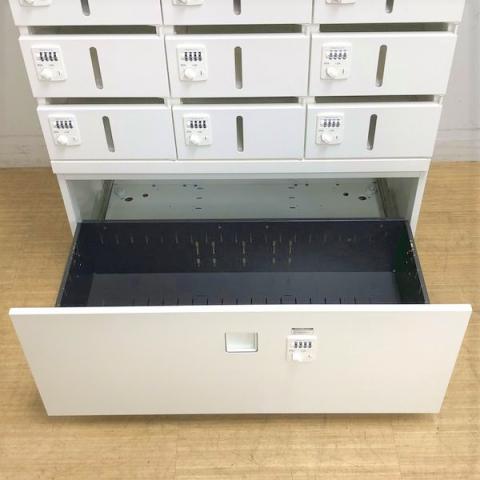 【中古】レクトラインロッカー 4BP36X ZA75／4BG0YC ZA75 オカムラ/okamura ロッカーその他 403350