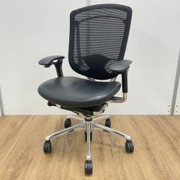 中古】コンテッサチェア オカムラ/okamura 肘付ハイバックチェア 