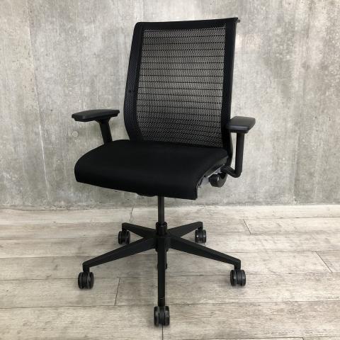 【中古】シンクチェア（2014年以前モデル） Steelcase/スチールケース 肘付ハイバックチェア 403658