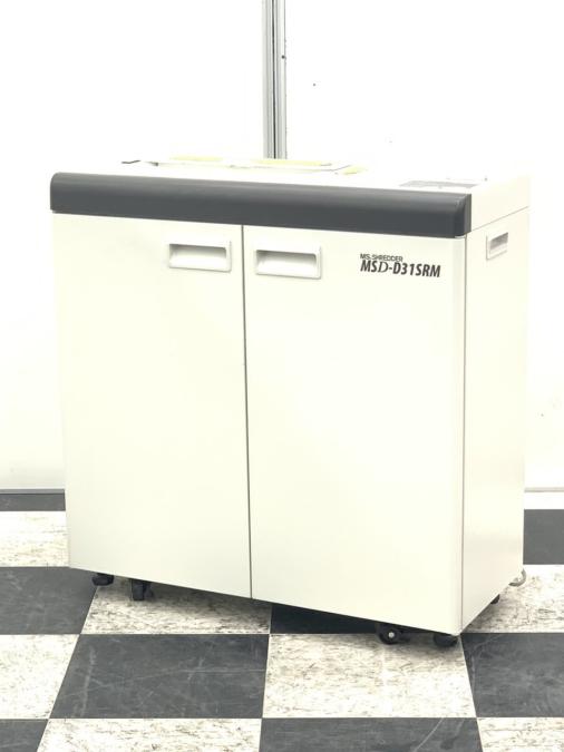 【コンパクトが人気の薄型！】【状態用考慮】※扉開閉不良あり・・・明光商会製　MSD-D31SRM　メディアカット機能付き
                        MSDシリーズ
                                    中古
            