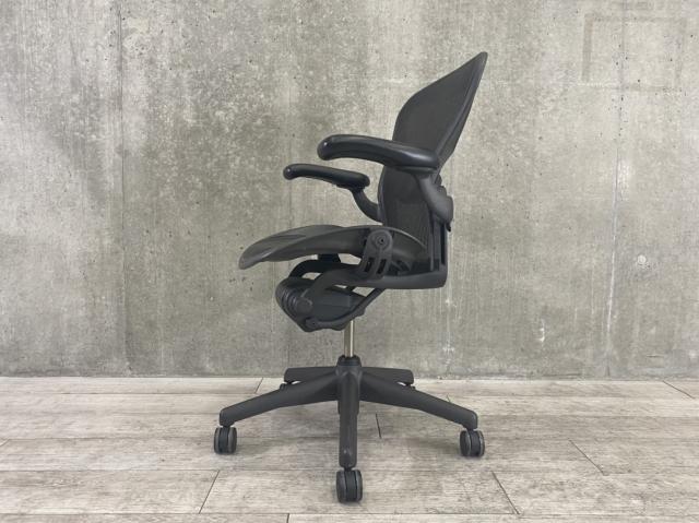 【中古】アーロンチェア Herman Miller/ハーマンミラー 肘付ハイバックチェア 404040