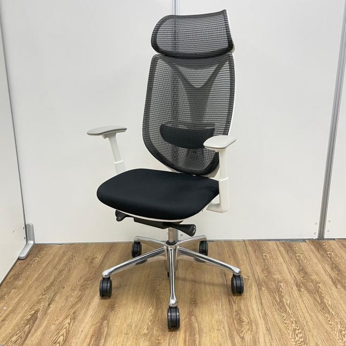 【中古】 サブリナ オカムラ/okamura 肘付ハイバックチェア 中古】サブリナ オカムラ/okamura 肘付ハイバックチェア 404195