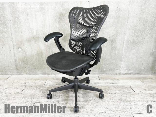 【中古】ミラアーム Herman Miller/ハーマンミラー 肘付ハイバックチェア 404803