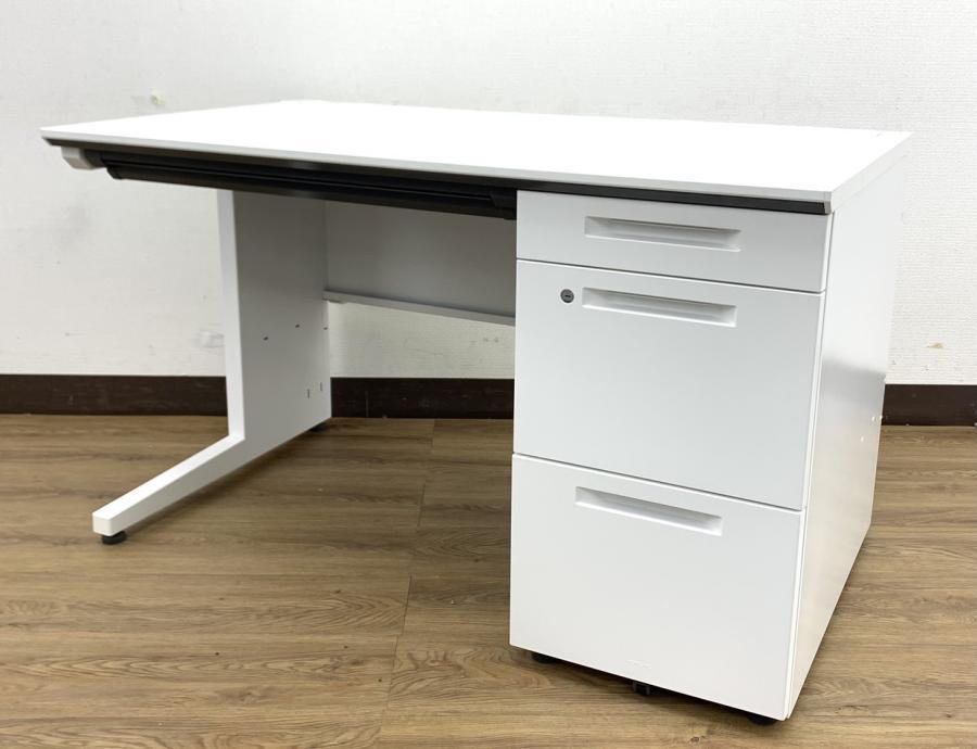 【まとめて揃います！】大人気シリーズのホワイトカラーデスクが入荷しました！■コクヨ/IS/ホワイト(引き出し黒)
                        iSシリーズ
                                    中古
            