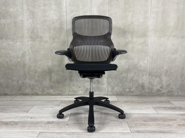 【中古】ジェネレーション チェア Knoll/ノール 肘付ハイバックチェア 405335