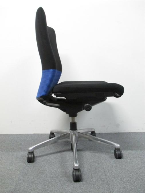 中古】フィーゴチェア オカムラ/okamura 肘無ミドルバックチェア