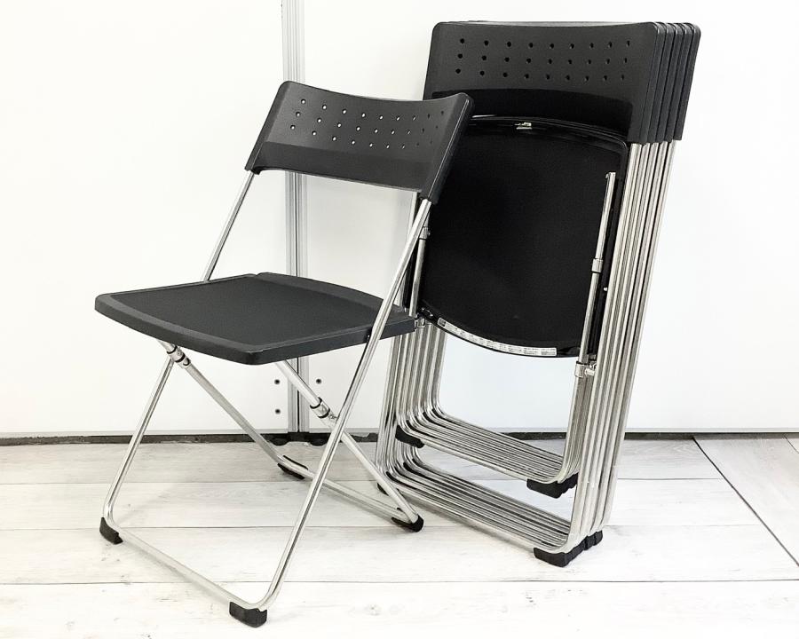 コクヨ】 KOKUYO 折りたたみパイプ椅子 4脚まとめ 【公式通販】